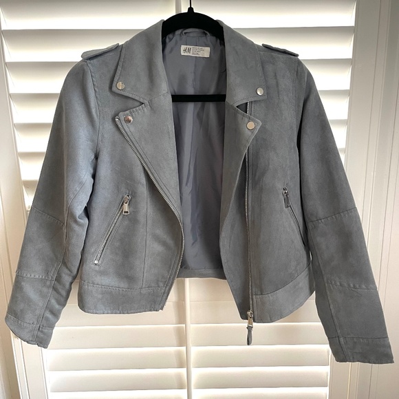 Girls Suede Jacket - Picture 1 of 3